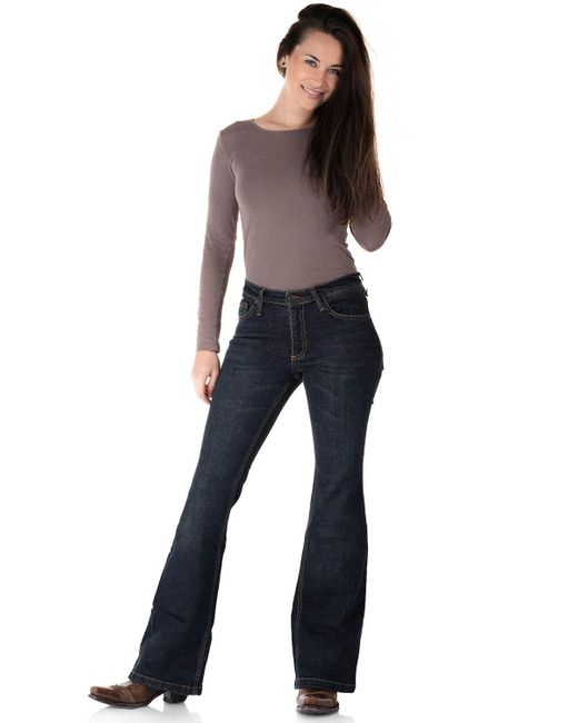 Comycom Blue Bootcut-Jeans ROOTS