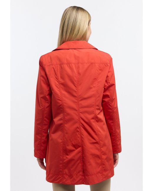 BARBARA LEBEK Red Outdoorjacke mit Reißverschlusstaschen