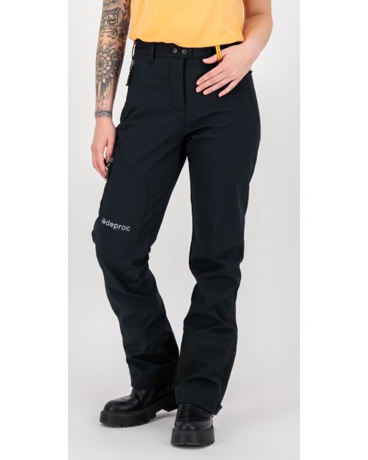 DEPROC Active Blue Softshellhose STERLING WOMEN mit Schneefang auch in Groß Größen erhältlich