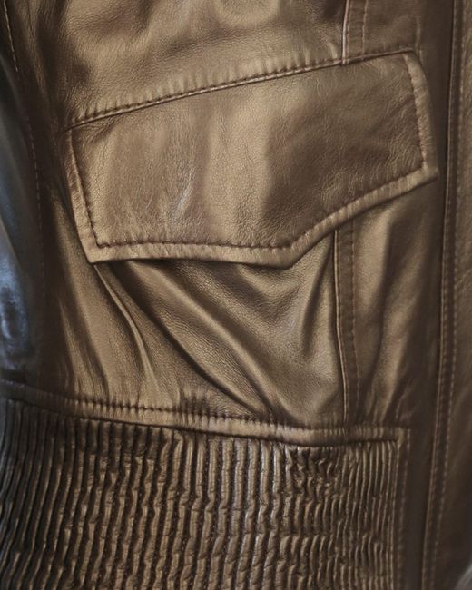 JCC Brown Lederjacke