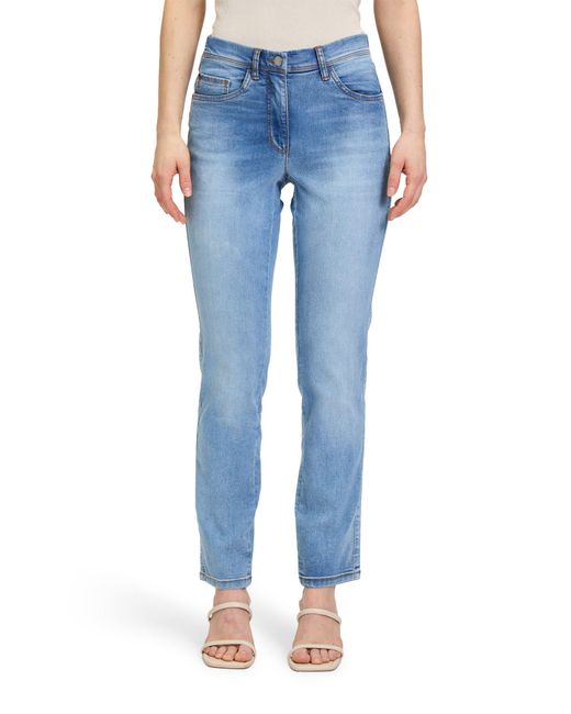Betty Barclay Blue Jeans Stretch-Hose mit elastischem Bund