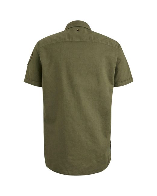 PME LEGEND Longsleeve Short Sleeve Shirt Ctn/linen in Green für Herren