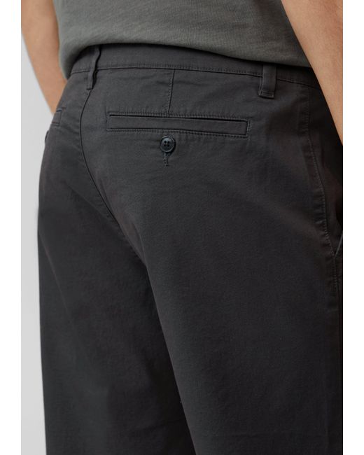S.oliver Bermudas Phoenix: Chino-Shorts aus Baumwollstretch Waschung in Gray für Herren