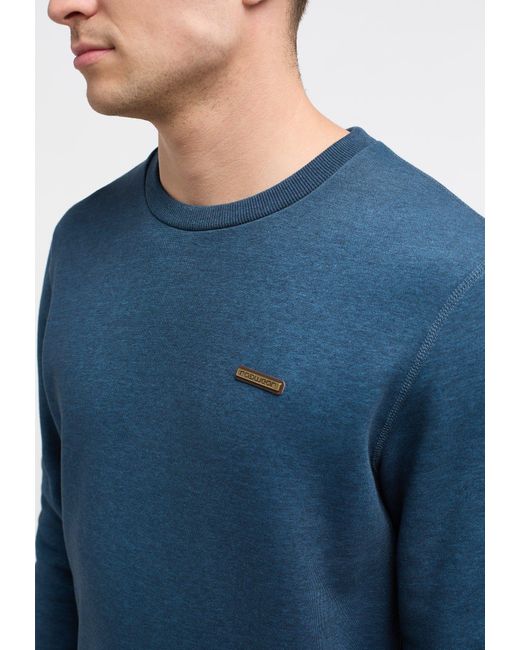 Ragwear Sweatshirt Mode für Nachhaltige Lyst DE INDDIE Herren Blau | in & Vegane