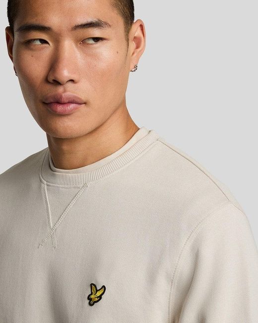 Lyle & Scott Sweatshirt Basic , 100% Baumwolle in Gray für Herren