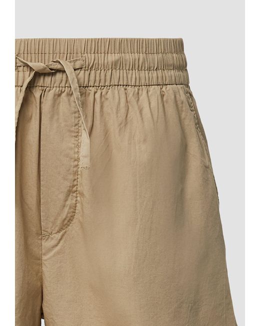 S.oliver Natural Leichte Relaxed-Fit-Shorts aus Baumwollmix