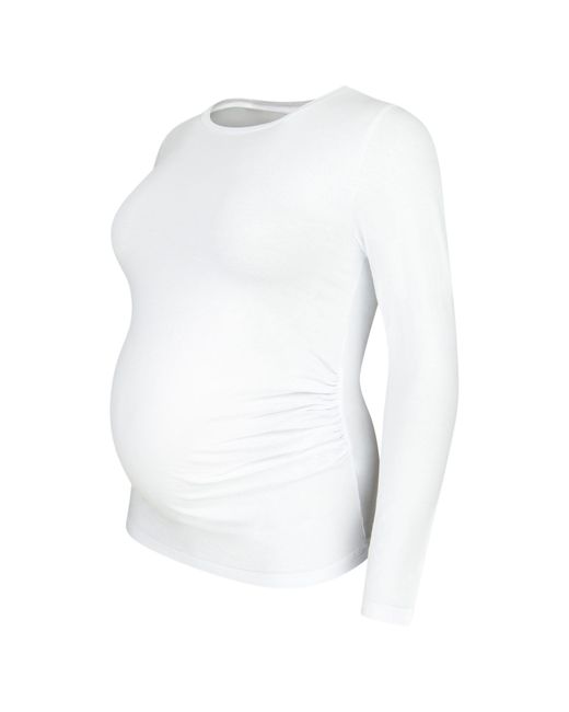 M.M.C. Black .M.C. Umstandsshirt Langarm Basic Umstandsmode (3-tlg)