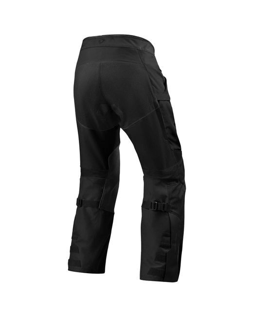 Revit Motorradhose Sand 5 H2O Textilhose Schwarz Regular in Black für Herren
