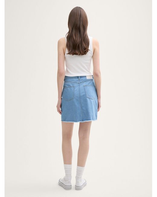 Tom Tailor Blue Minirock Mini-Jeansrock