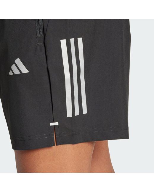 Adidas Originals Funktionsshorts GYM+ TRAINING 3-STREIFEN WOVEN SHORTS in Black für Herren