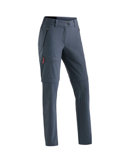 Maier Sports Blue Funktionshose Hose Nata Zip Loop