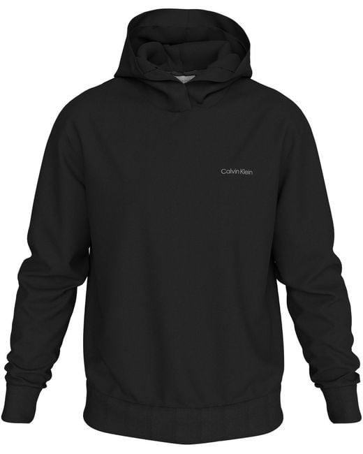 Calvin Klein Kapuzensweatshirt ENLARGED BACK LOGO HOODIE mit Logodruck in Black für Herren