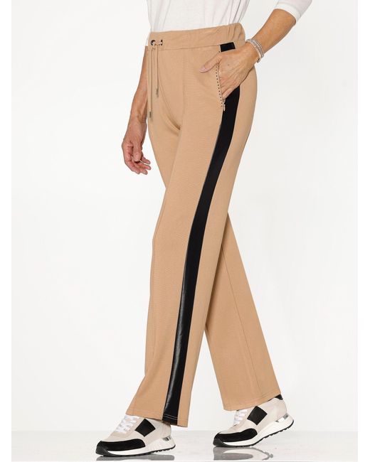 WITT Natural Jerseyhose Schlupfhose Innenbeinlänge ca. 77 cm