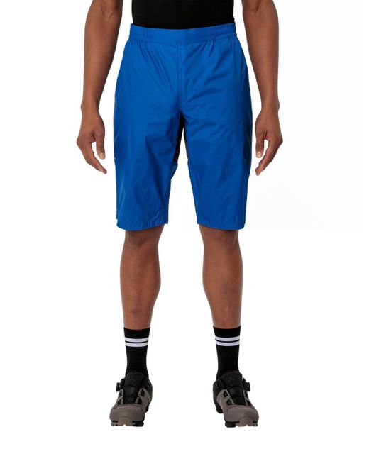 Vaude Funktionshose Men's Drop Shorts (1-tlg) Green Shape in Blue für Herren