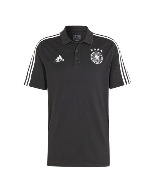 Adidas Originals Poloshirt DFB DNA POLO in Black für Herren