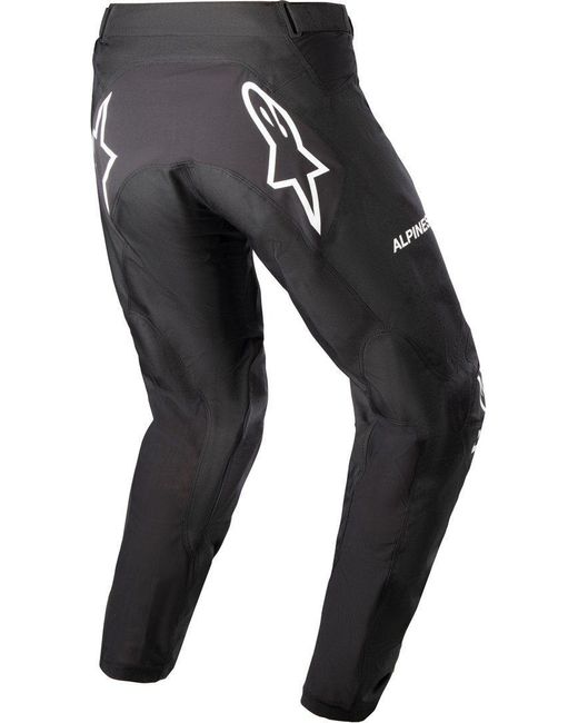 Alpinestars Motorradhose Racer Found Motocross Hose Atmungsaktiv dehnbar in Black für Herren