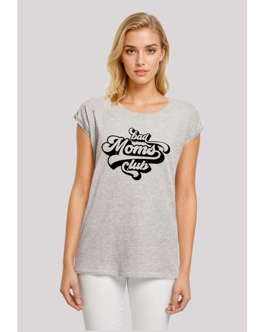 F4NT4STIC White Shirt Muttertag Family Vibes für Moms Club Premium Qualität