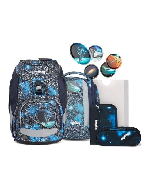 ergobag Blue Schulranzen Pack (Set, 5-tlg)
