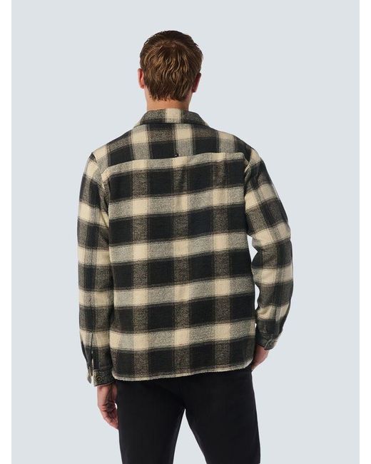No Excess Langarmhemd in Gray für Herren