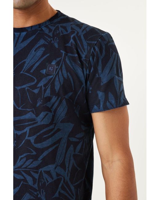 Garcia T-Shirt Regular fit in Blue für Herren