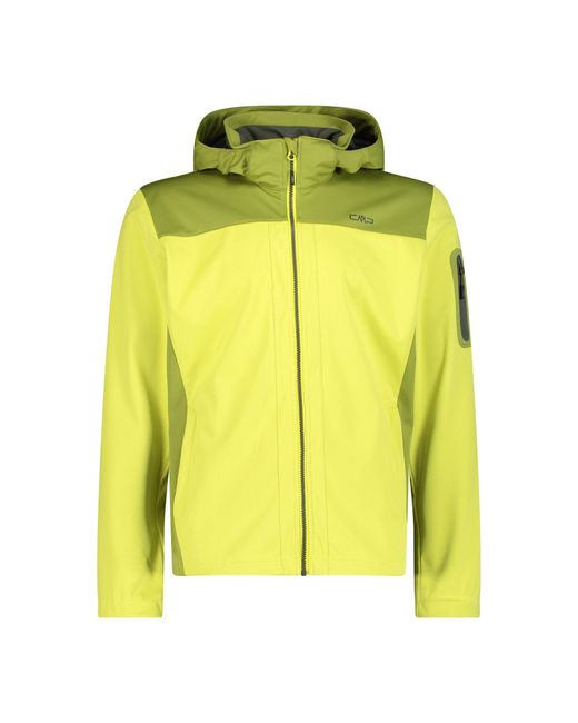 CMP Softshelljacke Man Jacket Zip Hood 39A5027 in Yellow für Herren