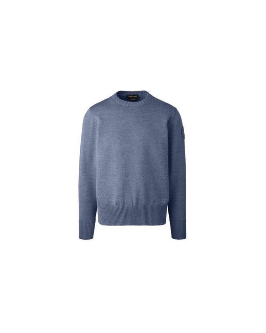 Canada Goose Rundhalspullover Rosseau Pullover Blau L in Blue für Herren