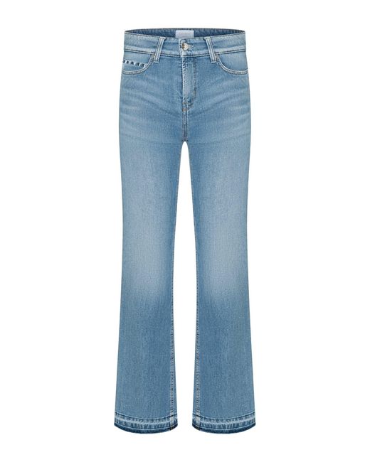 Cambio Blue Regular-fit-Jeans Paris flared