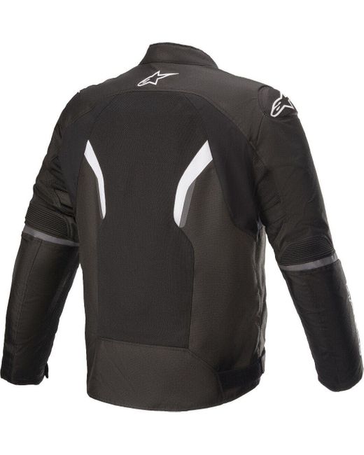 Alpinestars Motorradjacke AST-1 V2 Air Motorrad Textiljacke Perforiert in Black für Herren