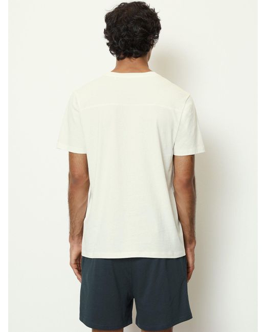 Marc O' Polo T-Shirt Mix & Match Cotton unterziehshirt unterhemd kurzarm in White für Herren