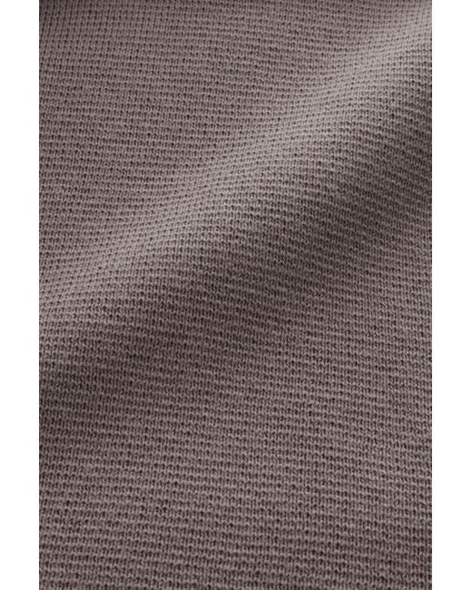 Next Strickjacke Regular Fit Bomberjacke aus 100 % Baumwollstrick (1-tlg) in Brown für Herren