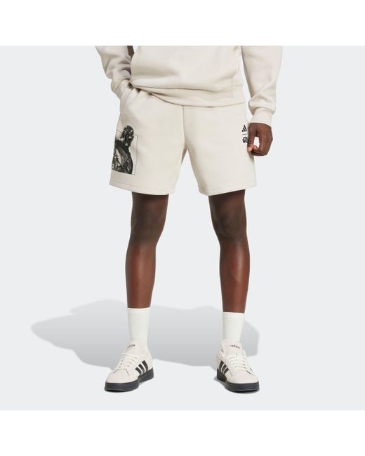 Adidas Shorts M SW TM SHO (1-tlg) in Natural für Herren