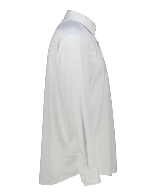 Boss Businesshemd Hemd P-JOE Regular Fit Langarm (1-tlg) in White für Herren