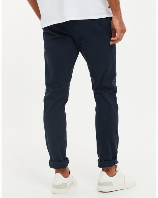 Threadbare Stoffhose (1-tlg) im klassischen Design in Black für Herren