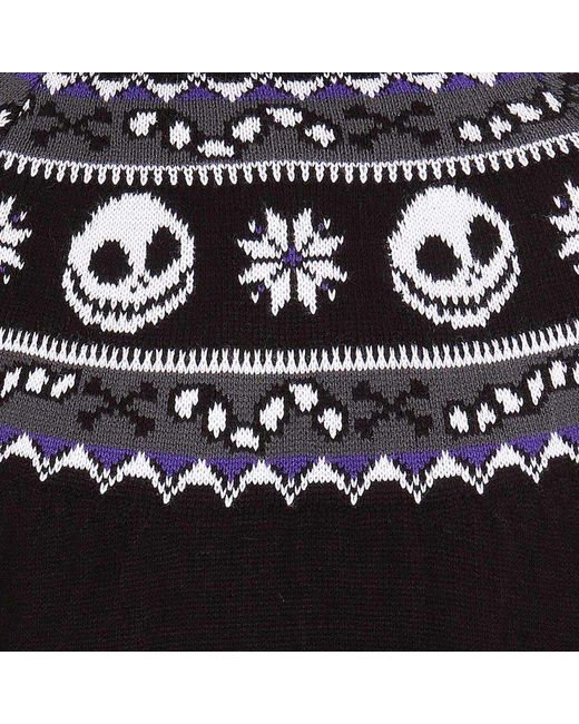 Nightmare Before Christmas Rundhalspullover in Black für Herren
