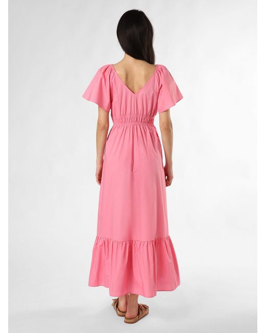 Marie Lund Pink A-Linien-Kleid