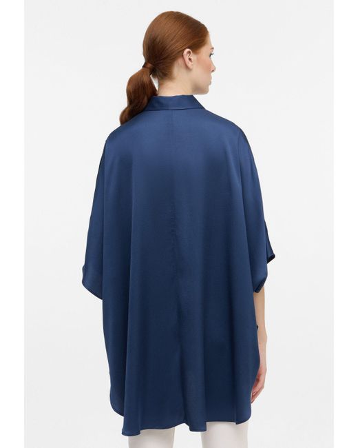 Eterna Blue Longbluse OVERSIZE FIT
