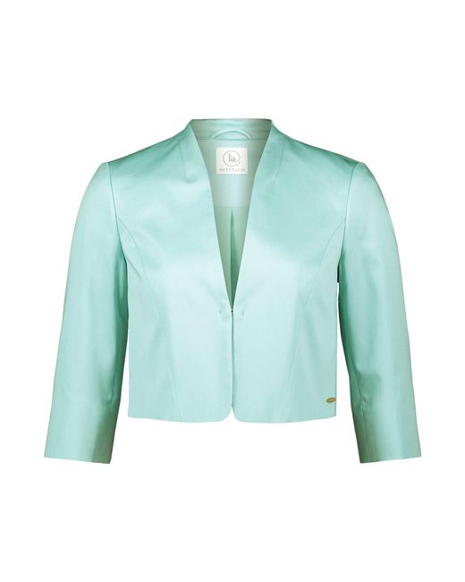 BETTY&CO Blue & Bolerojacke Betty & Co Bolero-Jacke unifarben