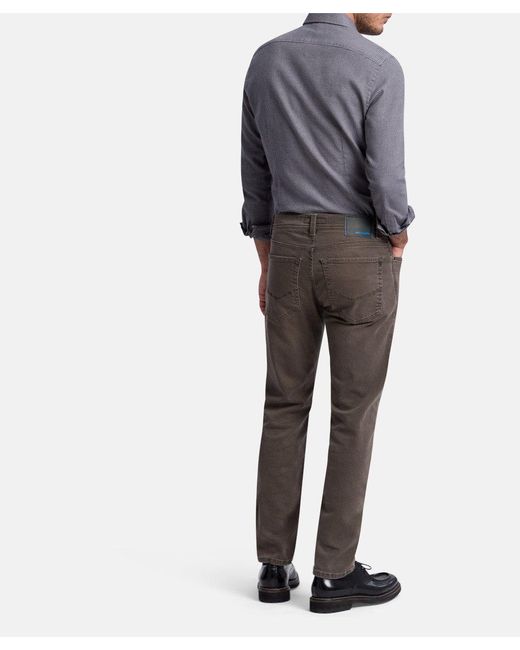 Pierre Cardin 5-Pocket-Jeans Lyon Tapered Colored Denim Futureflex in Gray für Herren