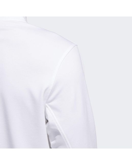 Adidas Sweatshirt ELEVATED 1/4-ZIP PULLOVER in White für Herren