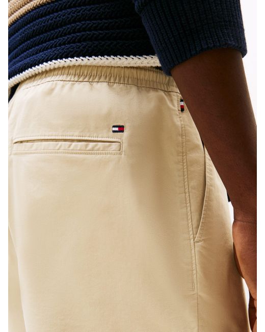 Tommy Hilfiger Shorts MERCER 7NC PO PAPERTOUCH SHORT in Natural für Herren