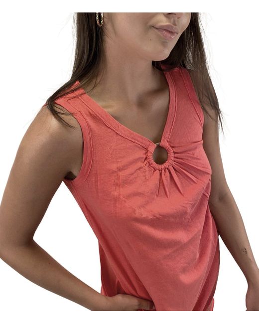 DIESEL Red Sweatkleid D-ISBEL Abito Kleid Rot