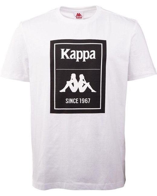 Kappa T-Shirt in White für Herren