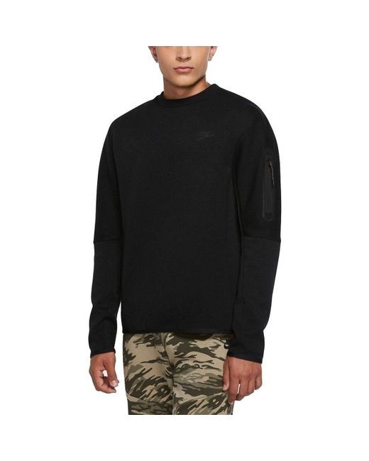 Nike Sweater Sportswear Tech Fleece in Black für Herren
