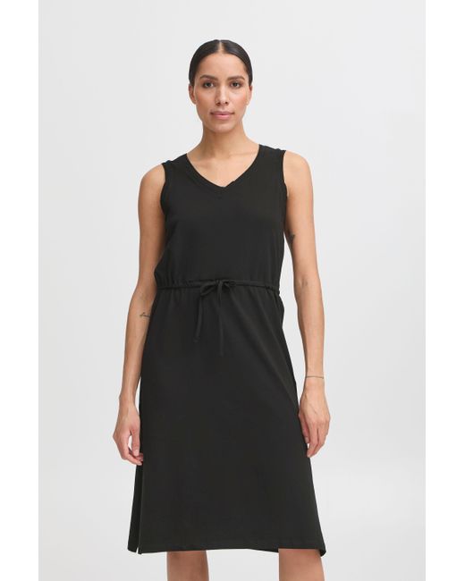 B.Young Black BYPANDINNA Lässiges Midikleid