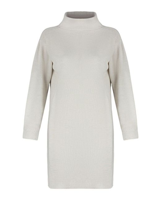 Trendyol White Minikleid (1-tlg) Plain/ohne Details