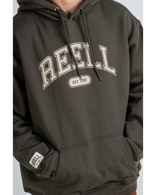 Reell Kapuzenpullover Team Hoodie in Black für Herren