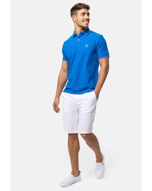 INDICODE Poloshirt Wallo in Blue für Herren