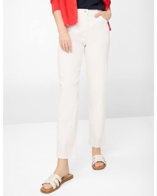 RAPHAELA by BRAX White 5-Pocket-Jeans Style CORRY