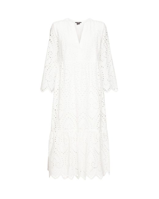 esprit kleid lochspitze