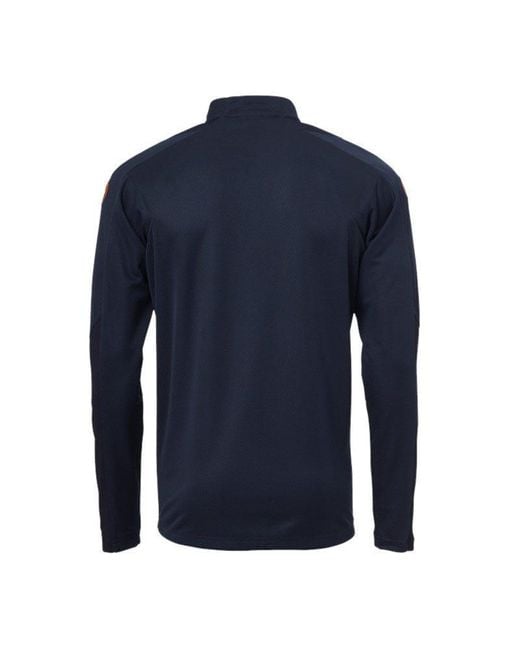 Uhlsport Score Ziptop Sweatshirt Langarm-Shirts Polyester in Blue für Herren